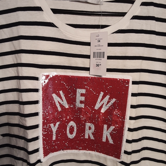 New T shirt with sequins - Picture 4 of 8